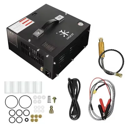 Obrázek produktu pro Vzduchový kompresor PCP, vysokotlaký, 4500 psi, automatické vypínání čerpadla pro vzduchovky a pneumatiky aut, TXES061, 220V