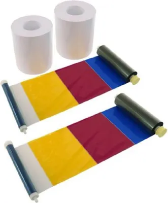 Produktbild von DNP Papier DSRX1HS-4X6P 2 Rollen 700 St. 10x15 Perforiert für DS-RX1HS