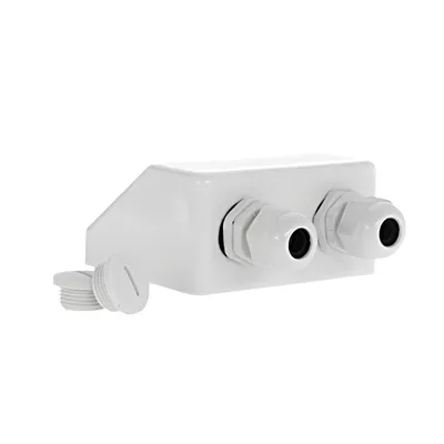 Immagine prodotto di Boccola per tetto Offgridtec© a 2 vie bianco pesante per cavi di diametro 3-12 mm