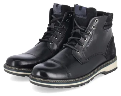Produktbild von Bullboxer Herren Stiefeletten Schwarz Leder Größe: 41