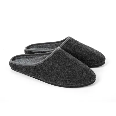 Produktbild von Filz Pantoletten Warme Leichte Pantoffeln Hausschuhe für Damen Herren Filzpantoffeln 37 mit rutschfester Sohle