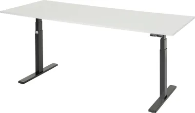 Zdjęcie produktu dla Biurko adlatus 100 2000x800x650-1300 M-top czarny.