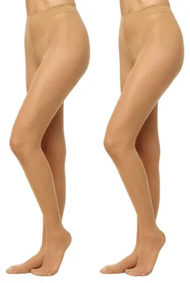 Produktbild von Nur Die 2er Pack Fit in Form 40 DEN starke Stützwirkung semi-blickdichte Fein-St