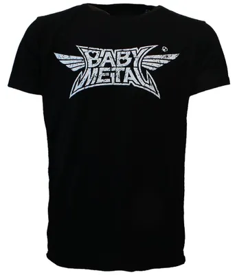 Produktbild von Babymetal Logo Band T-Shirt Schwarz - Offizielles Merchandise - XL