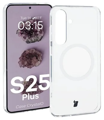 Produktbild von Bizon Case CrystalO Samsung Galaxy S25+ Plus klar