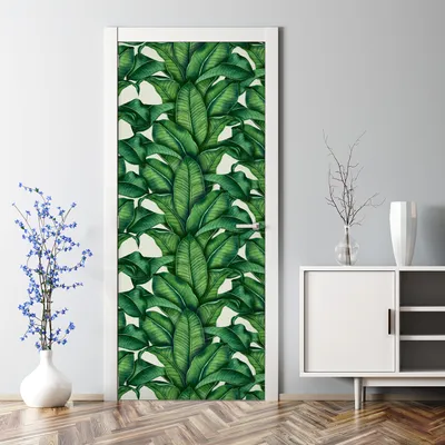 Produktbild von Dekorative Türaufkleber Raumdekoration selbstklebend Türposter Diagonale Streifen 70 x 200 cm