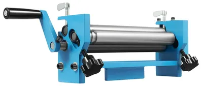 Image de Machine à laminage,manuelle, construction en acier durable, éclairage bleu