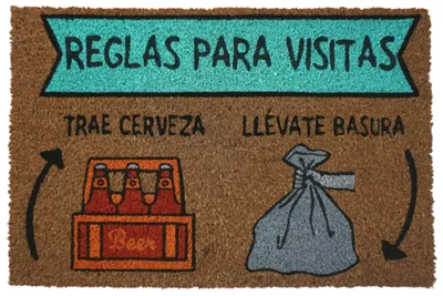 Obrázok produktu pre Protiskluzová PVC rohož do vstupnej časti 60 x 40 cm, odolná a ekologická
