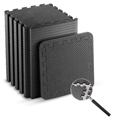 Productafbeelding van EVA Gym Foam Mat, Set van 24 Vloertegels