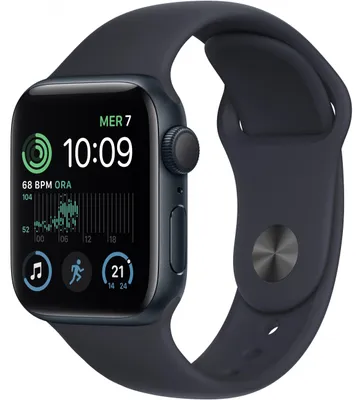Produktbild von Apple Watch SE 40mm Alu mitternacht/Sport mitternacht