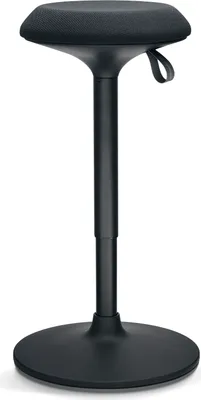 Produktbild von Ergotopia® Dykó ergonomischer Bürohocker - ergonomischer Sitzhocker mit Schwingeffekt - Sitzhöhe höhenverstellbar 56-83 cm - 360° drehbarer ergonomischer Hocker mit dynamischem Standfuß