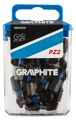 Produktbild von GRAPHITE 56H534 Schrauberbit-Satz 20-tlg Bitset