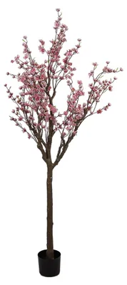Immagine prodotto di Clayre & Eef Fiore di ciliegio artificiale 185 cm plastica rosa