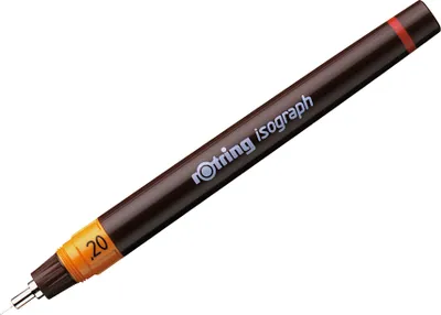 Produktbild von rotring Tuschefüller isograph 0,20 mm schwarz