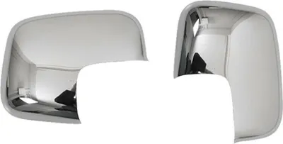 Image de Coques de rétroviseurs Couverture de rétroviseur pour VW Transporter T4 1990-2003 RHD acier inoxydable
