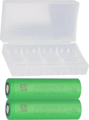 Produktbild von 2x Murata US 18650 VTC6 3120mAh 30A Batterie Akku + Box