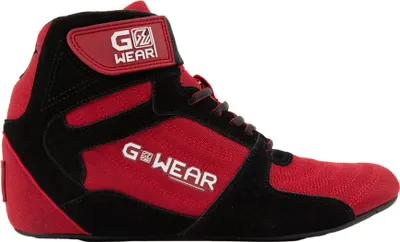 Zdjęcie produktu dla Buty treningowe Gorilla Wear Gwear Pro High Tops - Czerwony/Czarny - 38