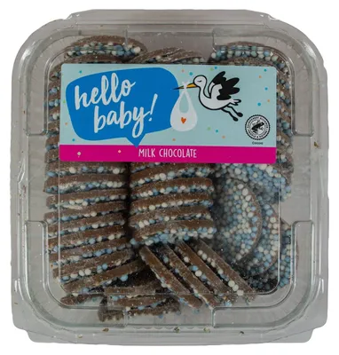 Zdjęcie produktu dla Crest Milk Chocolate Blue Baby 600g – Prezent z delikatnej mlecznej czekolady