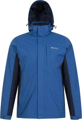 Produktbild von Mountain Warehouse - "Thunderstorm" Jacke, wasserfest 3 in 1 für Herren MW879 (L) (Blau)