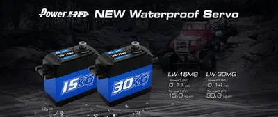 Image de Servo Power HD MG digital étanche HV (30.0KG / 0.14SEC)