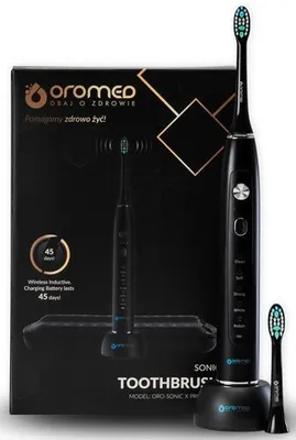 Produktbild von ORO-SONIC X PRO BLACK Schallzahnbürste