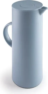 Obrázek produktu pro Termohrnek Ibili, sklo/plast, 11x29 cm, 1 l, modrý