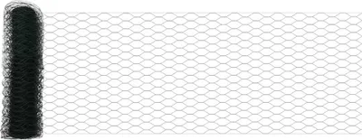Produktbild von "WINTER SALE" Hexagonzaun Grün 0,4 x 25 m PVC - Metallzäune NEU3675466