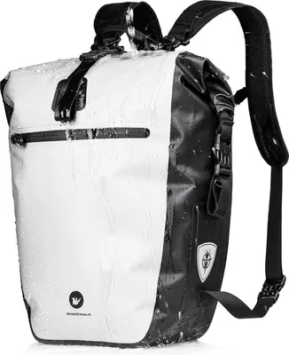 Obrázok produktu pre Bicykel taška 3v1 27-30L Vodotesné pannier rack batoh cez rameno taška + notebook priestor