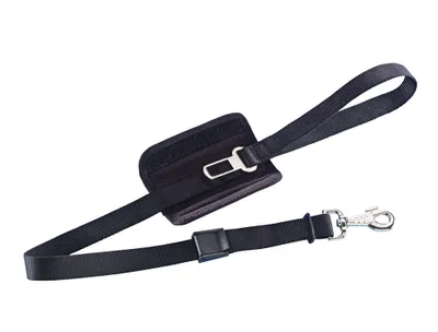 Produktbild von Nobby 78565, Hund, Sicherheitsgurtleine, Schwarz, Band, Einfarbig, 1 m
