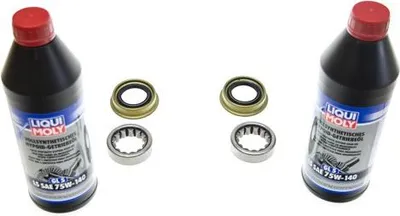 Produktbild von Radlager set Dana 35 6-teilig Hinterachse außen inkl. ÖL Jeep Cherokee XJ 90-01