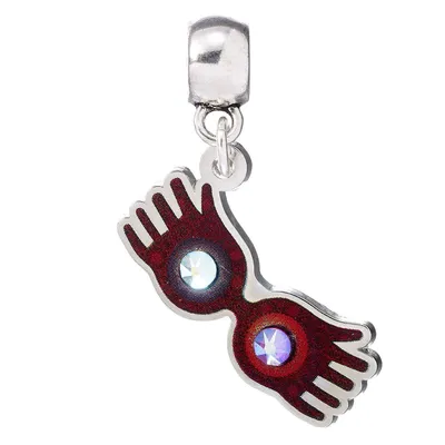 Image de Carat Shop, The Harry Potter Pendentif Luna Lovegoods Lunettes (argenté)