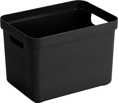 Produktbild von Sunware Aufbewahrungsbox - Kunststoff - schwarz - 18 Liter