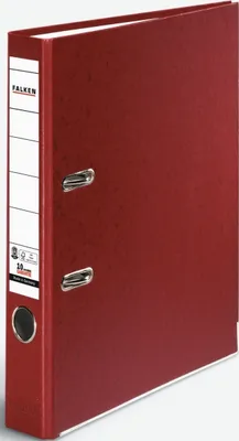 Produktbild von Ordner Recycolor A4 50mm bordeaux Packung mit 25 Stück