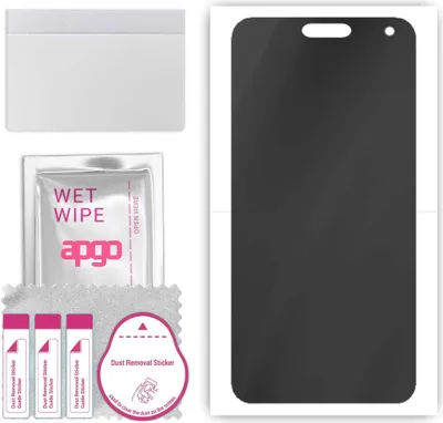 Produktbild von apgo Hydrogel Blickschutzfolie, Matt, kompatibel mit TCL 501, Privacy Displayschutzfolie, Schutzfolie mit Positionierhilfe, Anti-Spy, kratzfest, einfache Montage
