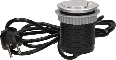 Produktbild von Unterputzsteckdose 1x250V AC mit Abdeckung OR-AE-1373