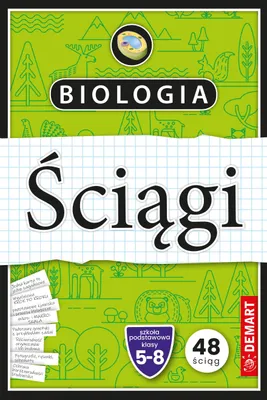 Zdjęcie produktu dla Biologia. Ściągi edukacyjne. Szkoła podstawowa. Klasy 5-8