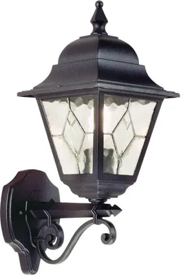 Produktbild von Elstead Norfolk Außen-Wandleuchte E27 45cm UP Schwarz IP43