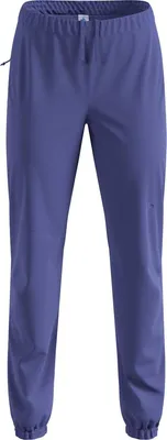 Blaue Odlo Essentials Warm Langlaufhose mit elastischem Bund und Beinabschlüssen