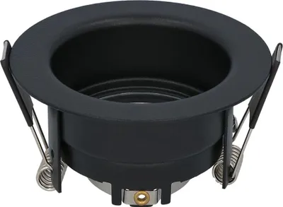 Produktbild von hoftronic LED Einbaustrahler GU10 Fassung IP65 Rund Schwarz