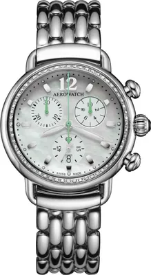 Produktbild von Aerowatch 1942 A 81105 AA03 DIA M Damenchronograph