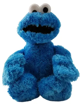 Produktbild von Soma Sesamstrasse Kuscheltier Plüsch Figur 35 cm Plüschtier Stofftier kuschelweich ab den ersten Lebensmonaten geeignet als Geschenk (Krümelmonster Blau)