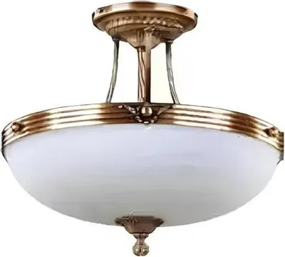 Produktbild von Lampen Deckenleuchter Lüster Kronleuchter Weiß Deckenlampe Glas Modern