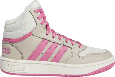 Produktbild von Adidas Jugend Sportschuhe IF7739 Hoops Mid 3.0 rosa r. 40