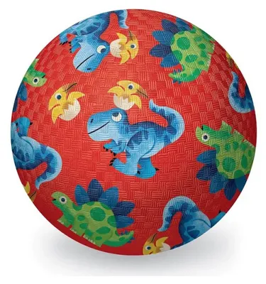 Productafbeelding van Crocodile Creek Speelbal Dino Vrienden, 18 cm, voor buitenspeelplezier