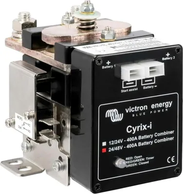 Zdjęcie produktu dla Przekaźnik automatycznego łączenia akumulatorów 400A 12/24V Osculati 14.263.03