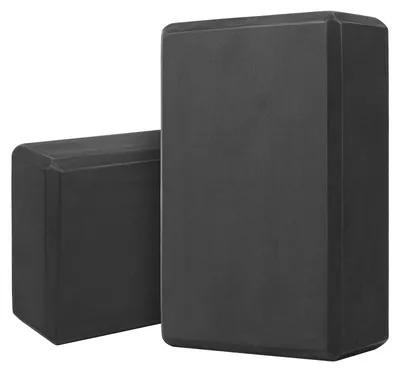 Obrázok produktu pre Sada joga blokov, 2 kusy, vyrobené z EVA peny, rozmer 29,9 x 22,9 x 7,6 cm, vhodné na pilates a jogu