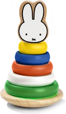 Produktbild von Bambolino Toys Miffy Stacking Tower