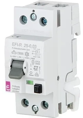 Produktbild von ETI FI-Schalter EFI-R, 2-polig, 40A, 30mA, Typ A