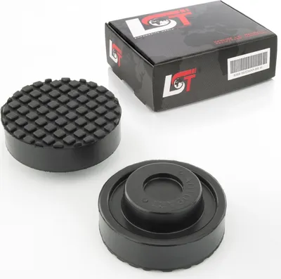 Produktbild von 2x Adapter Wagenheber Aufnahme Hebebühnen Gummiauflage Gummi Ø 64x28mm für Dacia