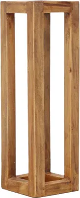 Immagine prodotto di Milani Home - Fioriera piccola in legno riciclato cm 18 l x 18 p x 60 h - Marrone